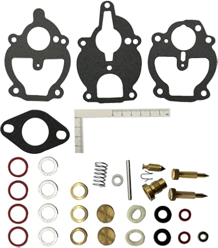Comprehensive Carburetor Repair Rebuild Kit IH Farmall H HV W-4 Tractor Instructions included Comprehensive Carburetor Repair Rebuild Kit IH Farmall H HV W-4 Tractor Instructions included
