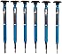 Moody Tools 58-0670 6-Piece Slot/Phil/Screw Extractor Combo Reversible Driver Set