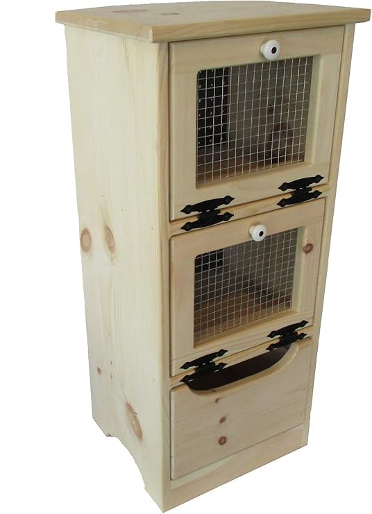 Flat Top Veggie Bin (Unstained) Kitchen & Dining