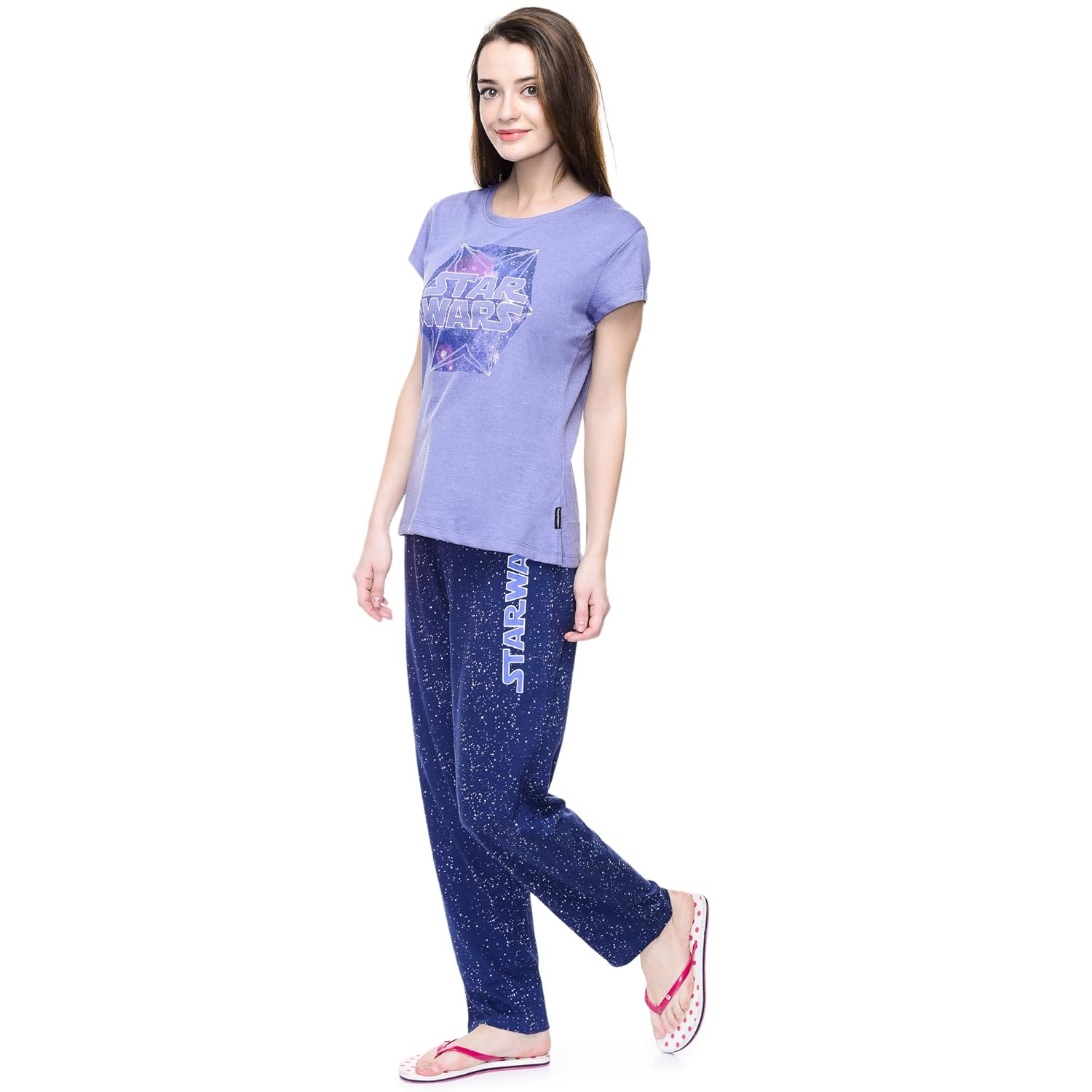 star wars women's cotton pyjama set
