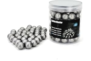 BUFFALO WARRIOR 100 Rounds of 68 Caliber Solid Aluminum Ball Paintballs, Each Weighing 7.3g.They are A Good Choice for Shooting Training and Home Defense.They are Suitable for Umarex T4E HDR68/ HDS68/ HDB68/Byrna