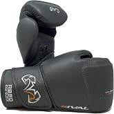 RIVAL Boxing RB50 Intelli-Shock Compact Bag Gloves, Hook and Loop Closure - Soft Inner Lining, Multi-Layered Foam Padding