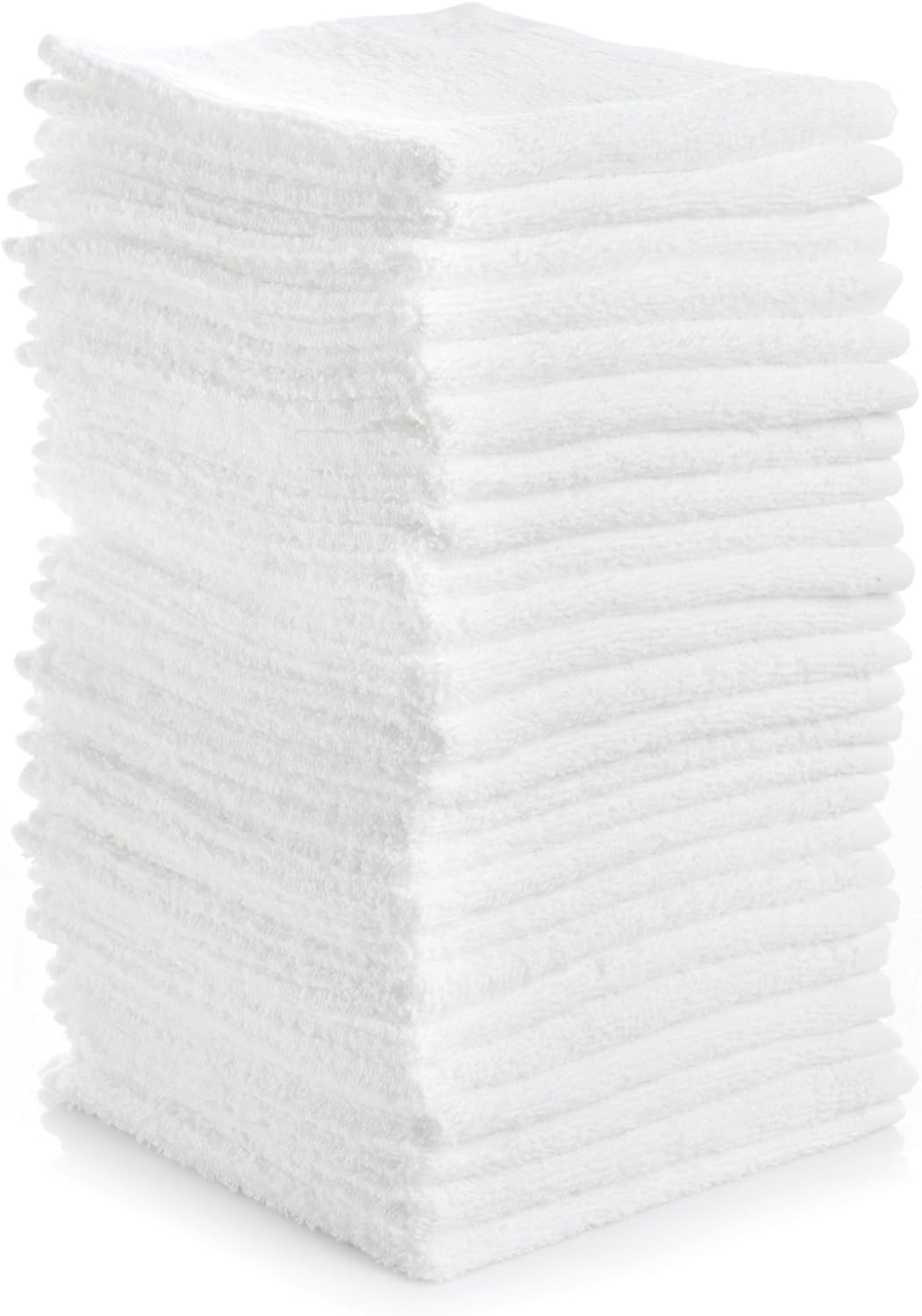 Simpli-Magic 79078 Linens, 12"x12", Washcloths, White,24: Home Improvement