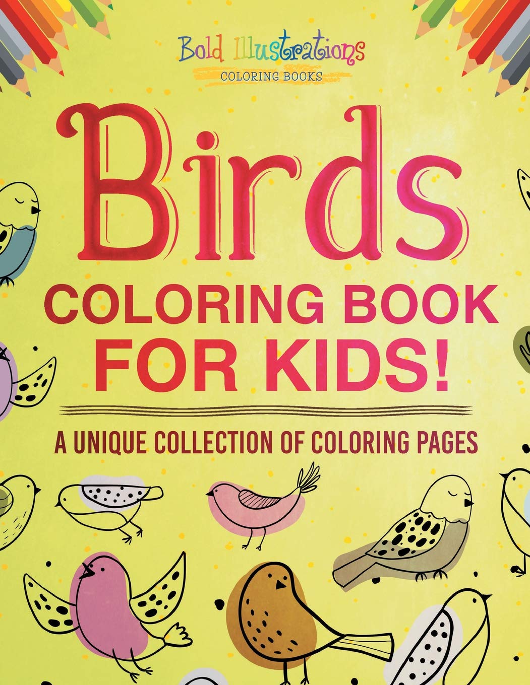 68 Yellow Bird Coloring Book HD
