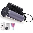 Electric Callus Remover for Feet, Powerful Electric Foot Callus Remover Adjustable Speed Electric Foot File with 60PCS Sanding Discs Pedicure Tools Feet Scrubber Dead Skin Foot Grinder, Gray