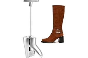 benut Cast Aluminum Boot Instretcher & Vamp Raiser, Heavy Duty Shoe Expander for Men & Women, Adjustable Instep Stretcher for