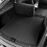 GALVAGNITE Cargo Mat for 2025 2026 Tesla Model Y Juniper Accessories, Full Coverage All Weather Trunk Cargo Liner with Backrest Protectors for Model Y 5 Seats (Not fit Standard)