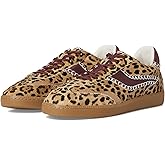 Dolce Vita Women's Notice Stitch Sneaker, Burgundy Leopard, 8