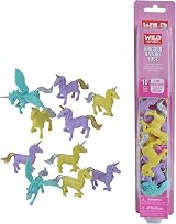 Wild Republic 23235 Unicorns Playset Nature Tube 10 Pieces Multi