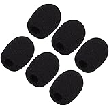 Sunmns 6 Pack Mini Small Size Foam Cover Windscreen for Lapel Headset Microphone