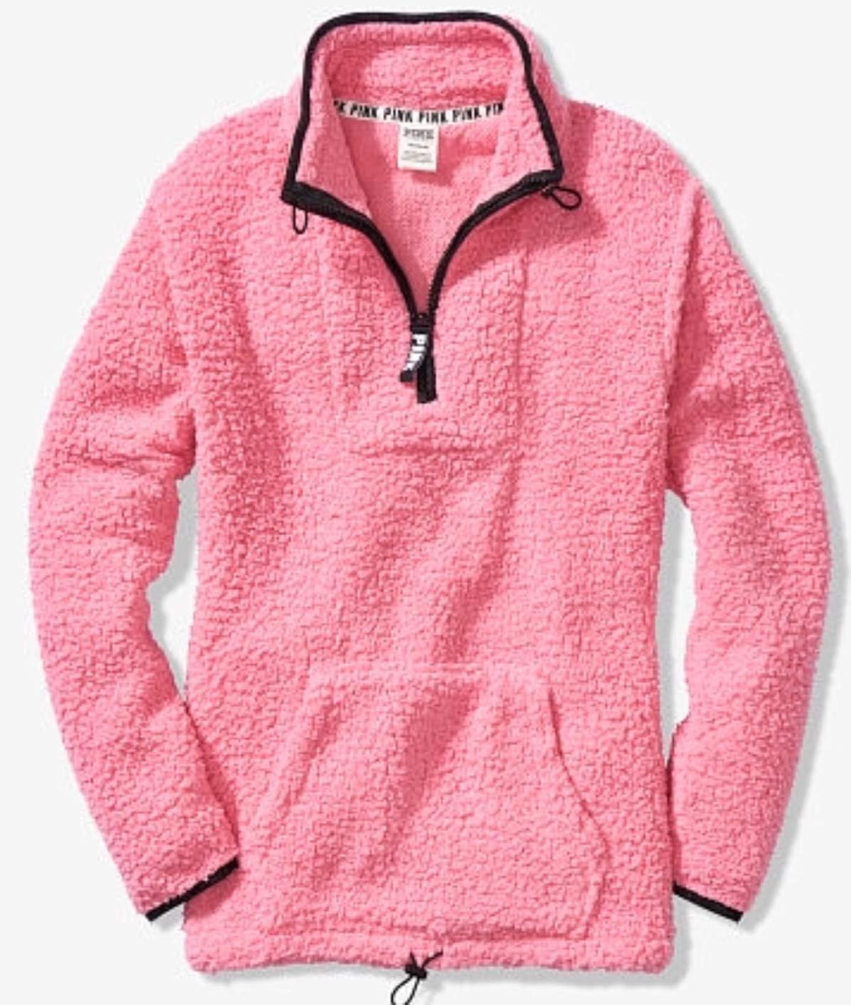 pink cozy pullover