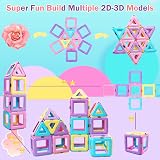 MOOKCUY Magnetic Building Blocks Set 38 Pcs Educational STEM Toys view 4