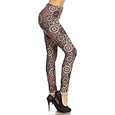 Leggings Depot High Waisted Camouflage & Multiple Print Leggings for Women - Reg, Plus, 1X3X, 3X5X