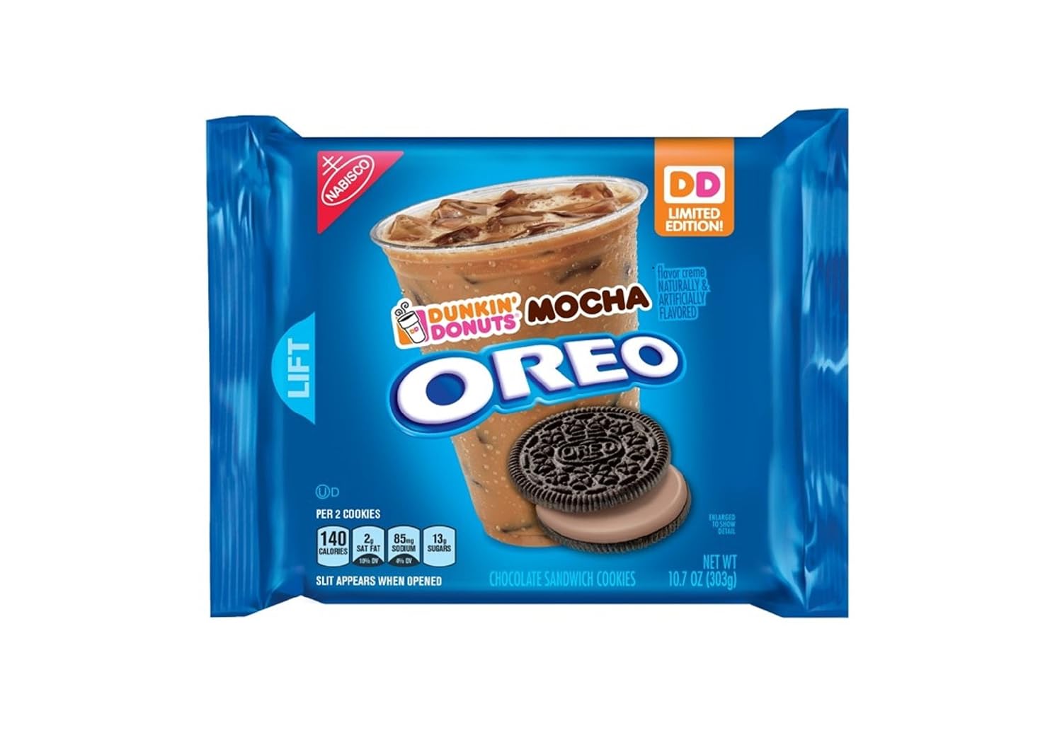 Oreo cookies dunkinв?t donuts mocha 1x10.7oz (044000050474)