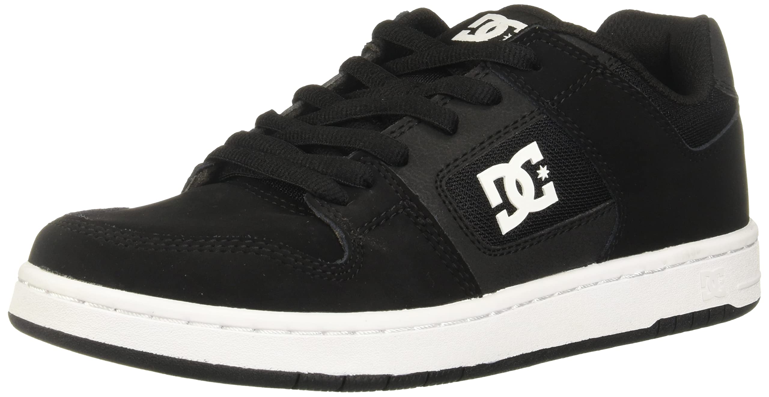 DC Shoes Manteca- Black/White- 6.5