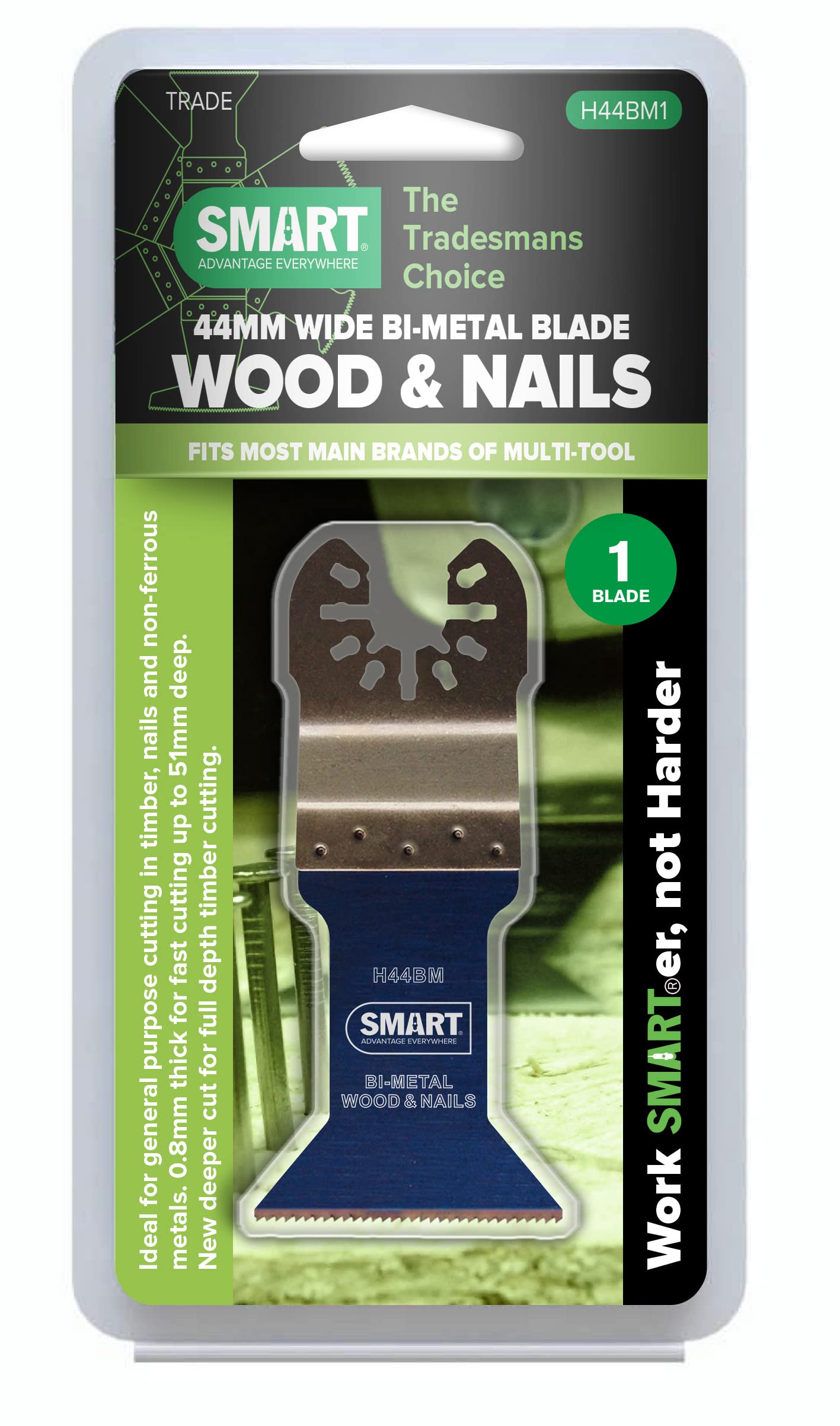 Smart H44BM1 Trade 44 mm Bi-Metal Sawblade