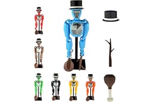 AEDNX 6-Inch Monkey Figure Tag with Stand and Accessories,Articulated Joints,Office Desk Decoration​ Collectible for Gamer for Adults Gift