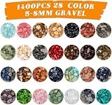 HONGTEYA 28 Colors Crystal Jewellery Making Kit 1630 Pcs Beads Tools view 3