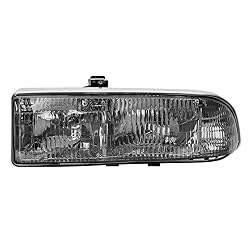 TRQ 2 Piece Headlight Assembly Set Driver