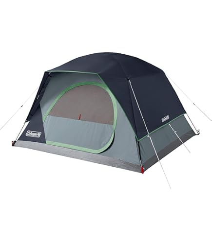 Amazon.com : Coleman 4-Person Skydome Dark Room Tent with