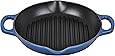 Le Creuset Enameled Cast Iron Signature Deep Round Grill, 9.75", Marseille