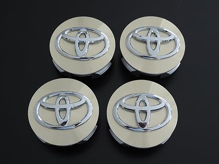 Amazon トヨタ自動車 Toyota 国内正規純正部品 トヨタ 系アルファード 系ヴェルファイア ゴールデンアイズ専用 純正18インチアルミホイール用センターキャップ ホイールキャップ ゴールド ホイールカバー 車 バイク