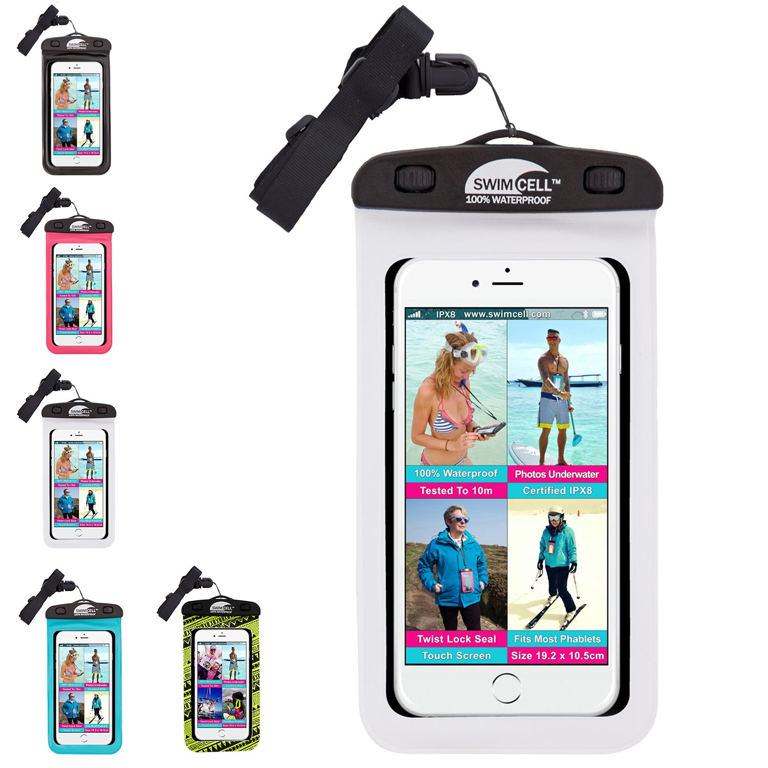 Waterproof Phone Case for Swimming iPhone 13 Pro Max Samsung 20+ and All  Large Phones x Waterproof Pouch for Phone Keys Money Holder  Passport