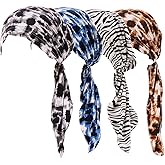 OTRIEK Qhome Womens Rhinestone Head Scarf Head Wrap Chemo Cap Spandex Bandana Du Rag