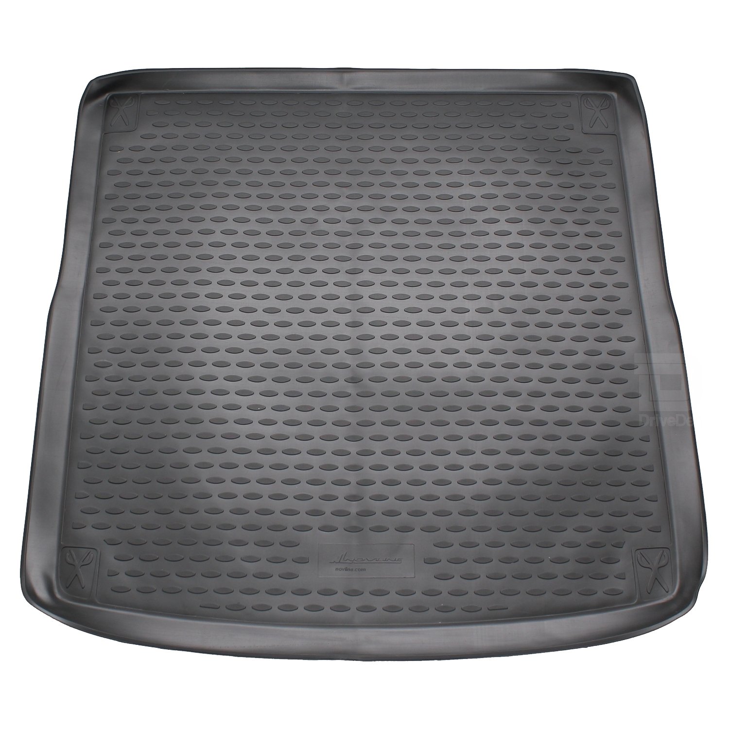 Novline MAT061 Custom Tailored Fit Black Rubber Boot Liner Tray Mat