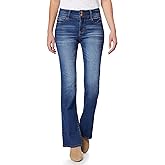 WallFlower Womens Flirty Curvy Flare High Rise Insta Stretch Juniors Jeans (Standard and Plus)