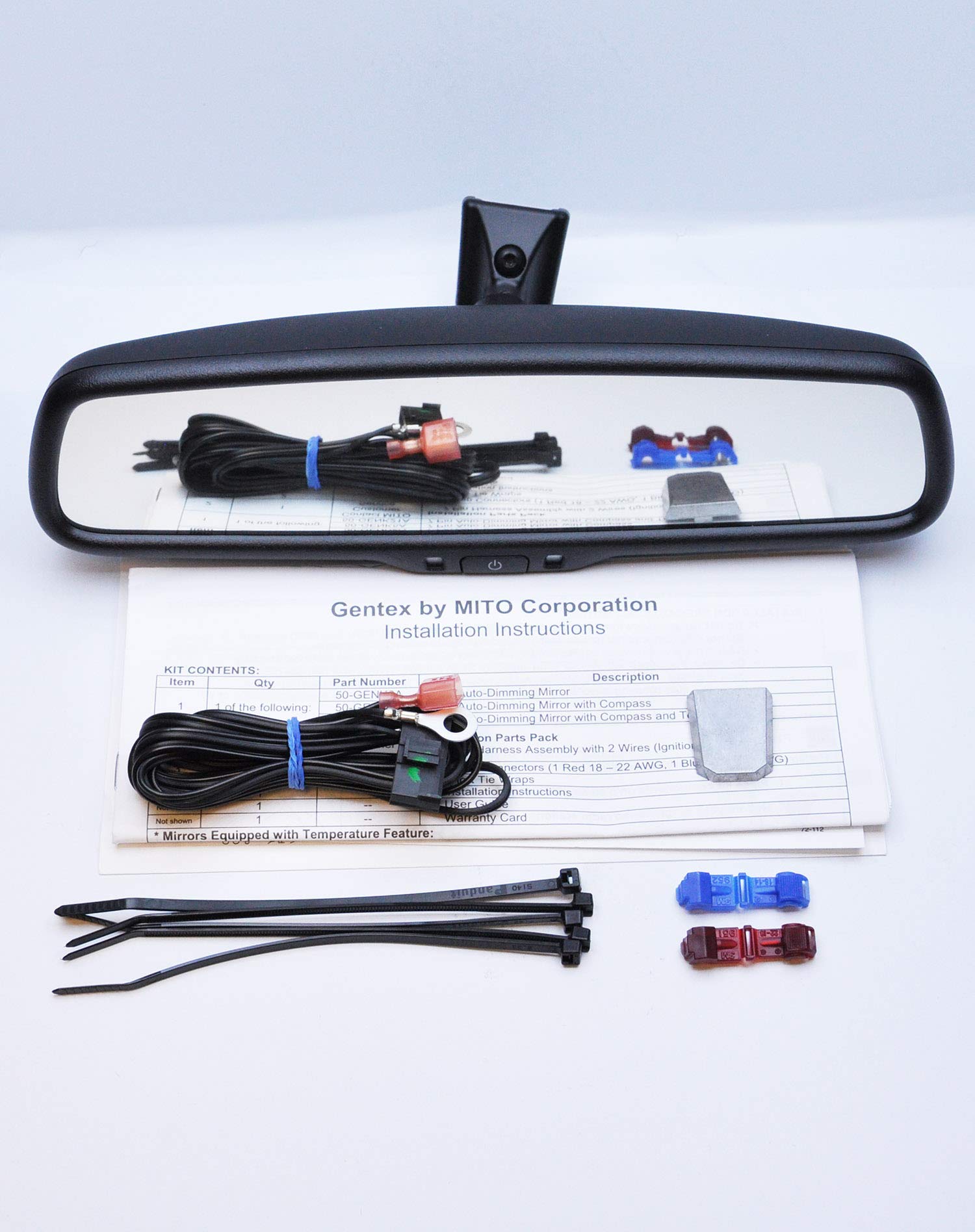 Gentex GENK2 Auto Dimming Rear View Mirror Buy Online in UAE