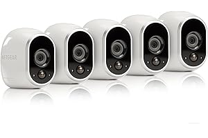 Arlo - Wireless Home Security Camera System | Night Vision, Indoor/Outdoor, HD Video, Wall Mount | Cloud Storage Included | 5