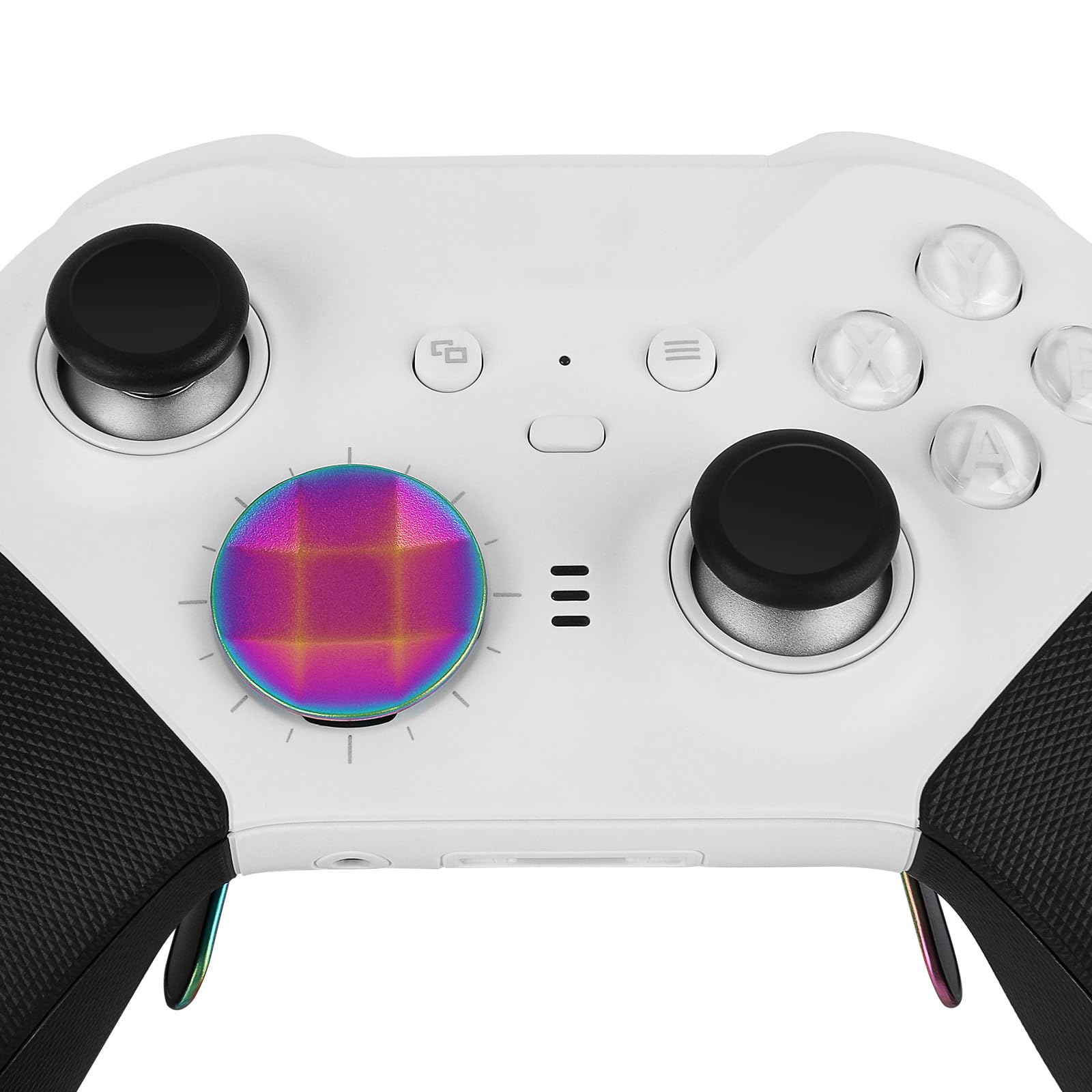 13 in 1 Metal Thumbsticks for Xbox One Elite Series 2 Controller, Elite Series 2 Core Controller Gaming Accessory Parts, Metal Mod 6 Swap Joysticks, 4 Paddles, 2 D-Pads, 1 Tool(Multi-Colored)