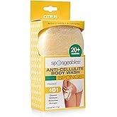 Spongeables Exfoliating Body Wash in a 20+ Wash Sponge, Vitamin C, 1 Count