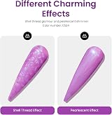 Beetles Neon Gel Polish Set 6 Colors 7.5ml Soak Off UV Glitter Swirl Spring view 6