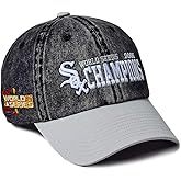 Mitchell & Ness Chicago White Sox 2005 World Series Champions Strapback Cap, Adjustable Hat
