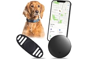 MIDLOCATER Dog Tracker Smart Pet Location Tracker with Collar Holder, Personalized Smart Item Finder, Dog Tracking Device Pet Locator, Works with Find My (iOS Only)