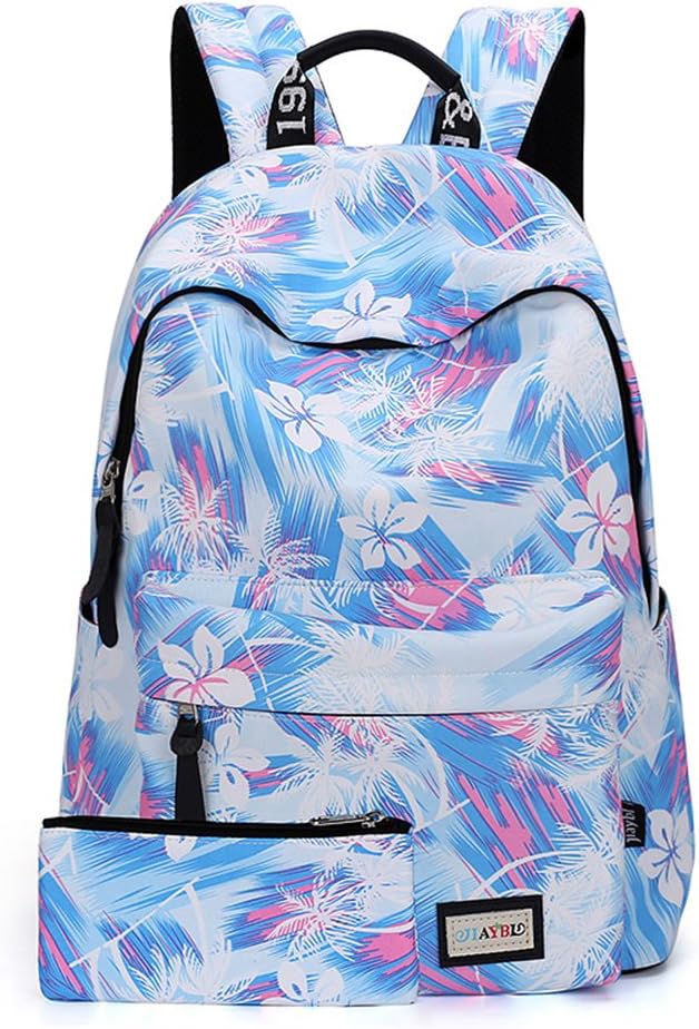 Hflove Teenage girls' Primary School Student Backpack Printing Middle School Students Backpack