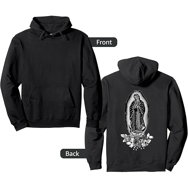 Amazon.com: Our Lady Virgen De Guadalupe Virgin Mary Pullover