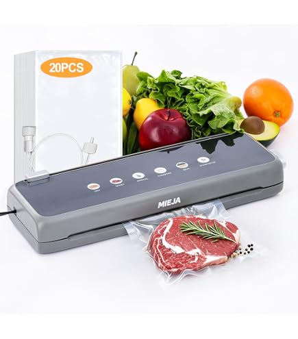 Amazon.com: 食品真空封口機,Olayks 食品真空封口機,強力吸食封口機