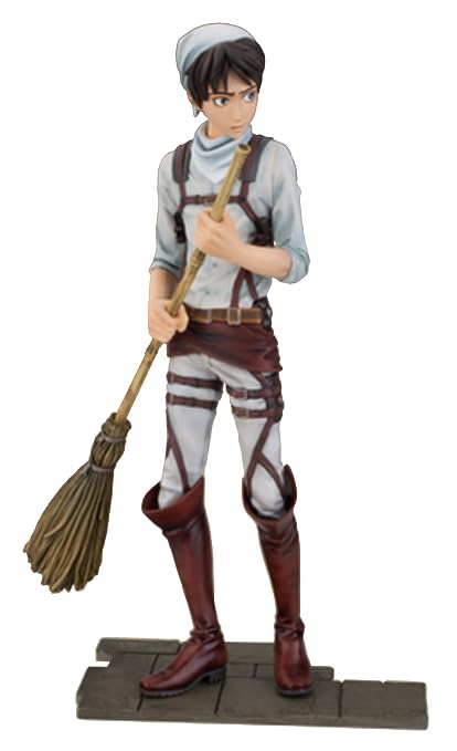 Banpresto Attack On Titan 6 5 Inch Eren Yeager DXF Figure Cleaning 