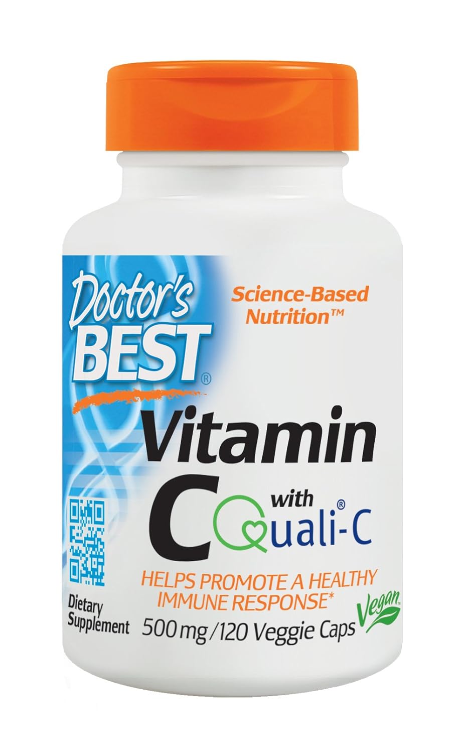 Doctor's Best Best Vitamin C 500mg, 120 Count Prime Pantry
