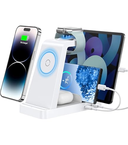 Amazon.com: 3 in 1 Charging Station for iPhone - Wireless
