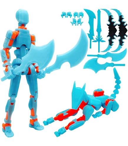 Mami③ Amazon.com: MerryXD T13 3D Action Figure,Assembly Completed Dummy