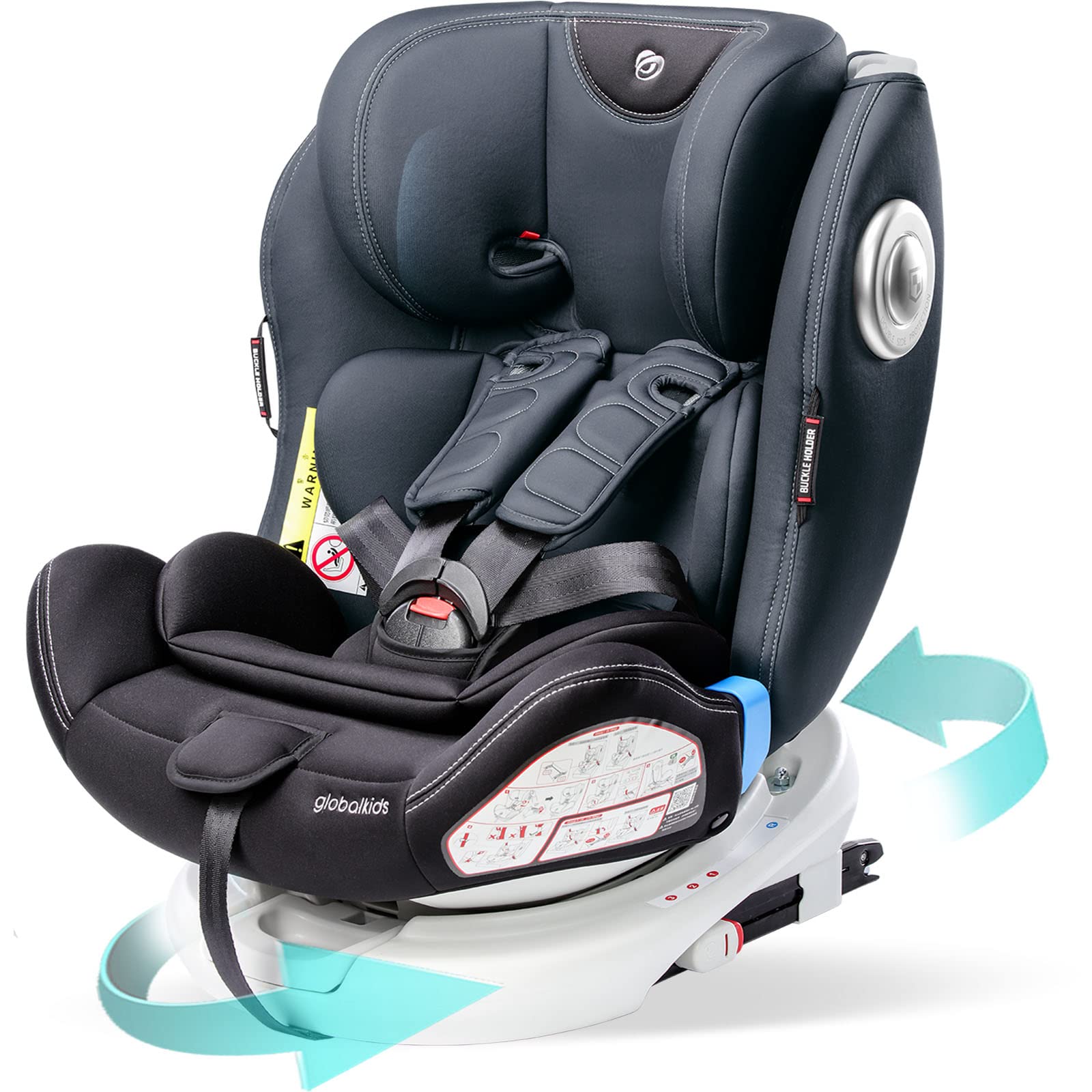 Mua globalkids 360Â° Rotatable Child Seat with Isofix Group 0+/1/2/3