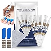 Toenail Fungus Pen – 25% Undecylenic Acid, Toenail Fungus Treatment Extra Strength, Nail Fungus Treatment Pen for Toenail & Finger, 5 x 3ml, Complete Care Kit with Nail Tools