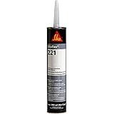 Sikaflex-221, Adhesive and Sealant, 10.1 fl. oz Cartridge, White
