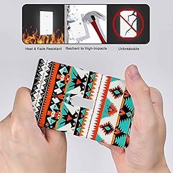 Moslion Aztec Light Switch Plug Covers Geometric