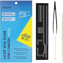 ETone Kit De Réparation Personnalisé Pour éponge En Mousse Auto-adhésive étanche à La Lumière Pour Série YASHICA Electro 35