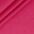 RUDONG M Ripstop Nylon Fabric by The Yard, 1 Yard x 58 Inch Wide Hot Pink Polyester Fabric, Waterproof Fabric for Outdoor Clothing, Sewing, Kite, Flag, DIY Crafts